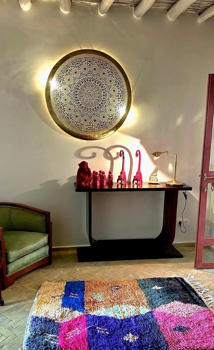 Le Singe Rose Bed & Breakfast Marrakesh Bagian luar foto