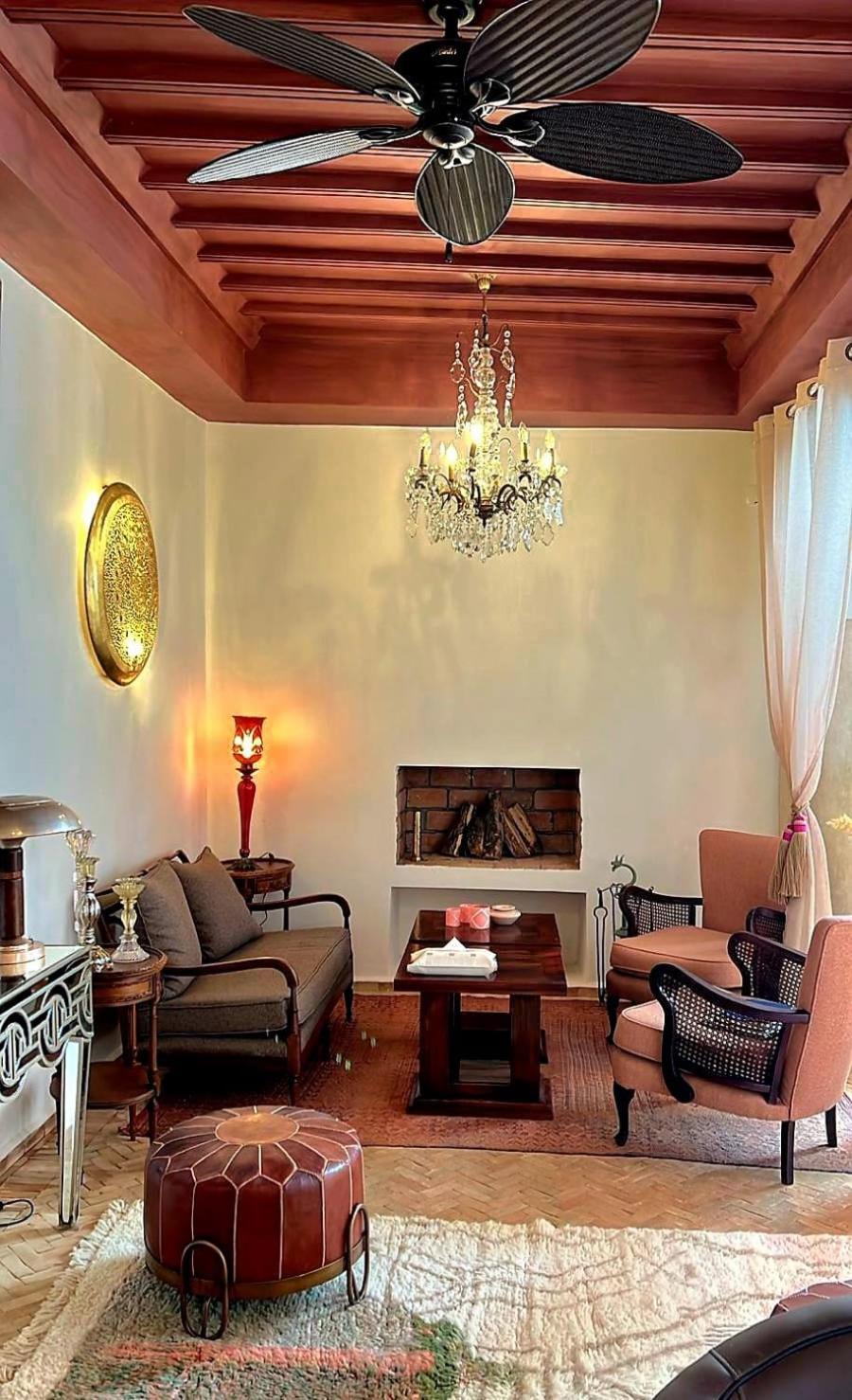 Le Singe Rose Bed & Breakfast Marrakesh Bagian luar foto